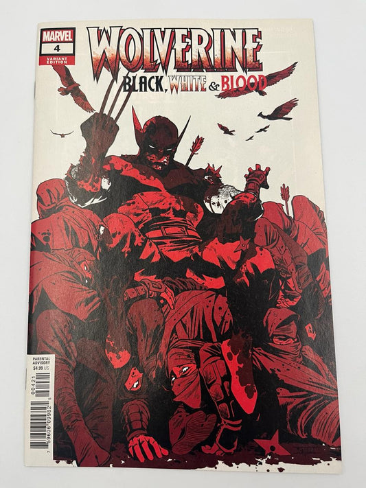 Wolverine Black,white and Blood #4