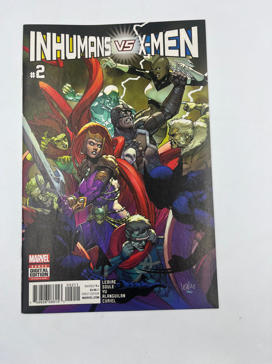 Inhumans vs xmen #2