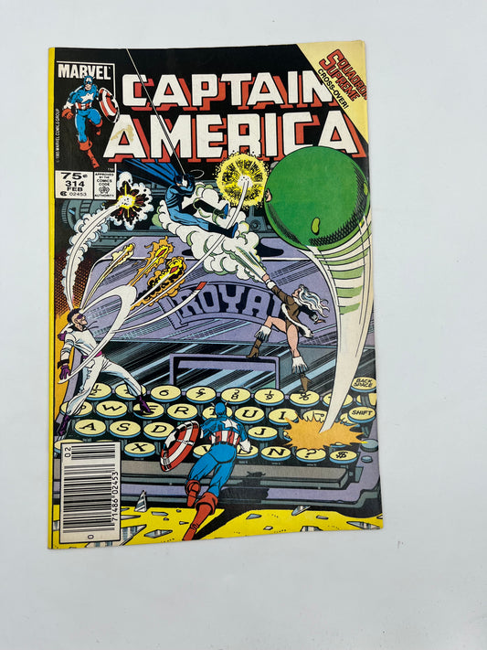Captain America #314