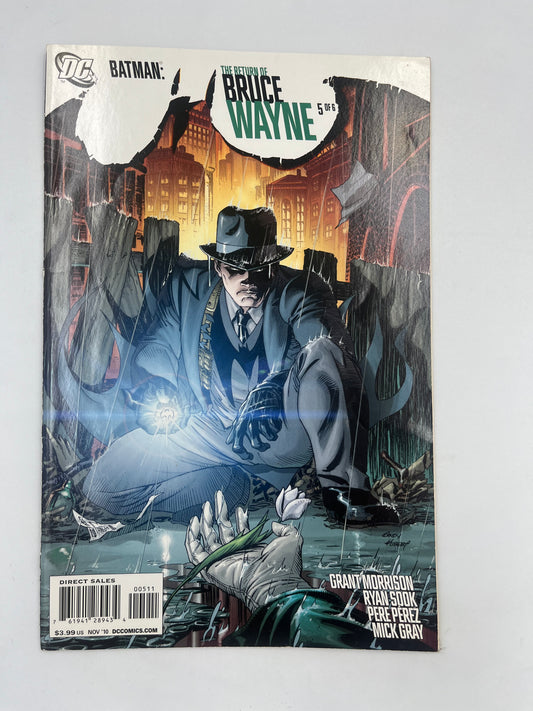 Batman the return of bruce wayne #1