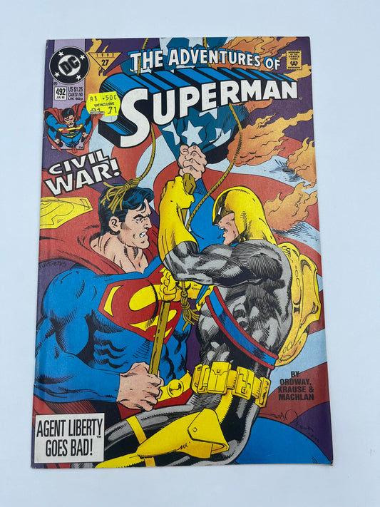The Adventures of Superman #492