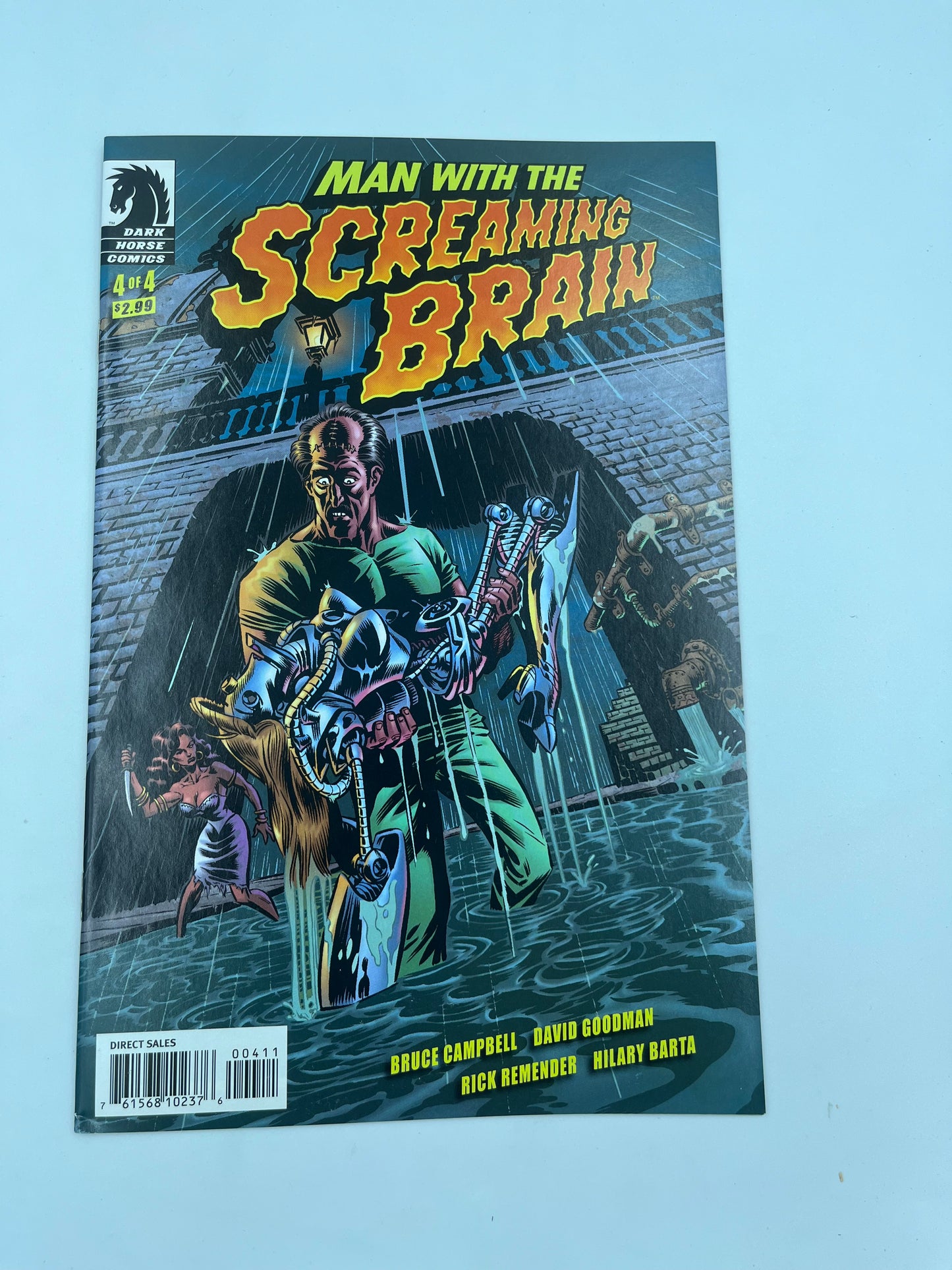 Man with the screaming Brain #4