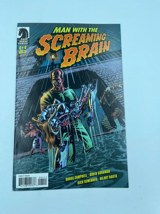 Man with the screaming Brain #4