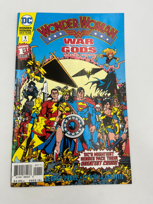 Wonder woman war of the Gods #1