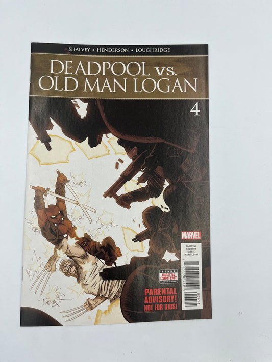 Deadpool vs old man logan #4