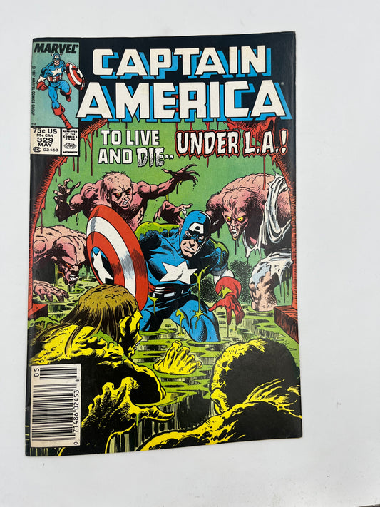Captain America #329