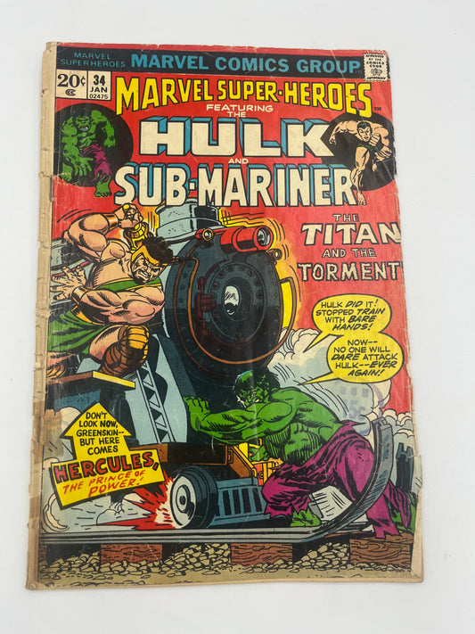 Marvel Super heroes #34