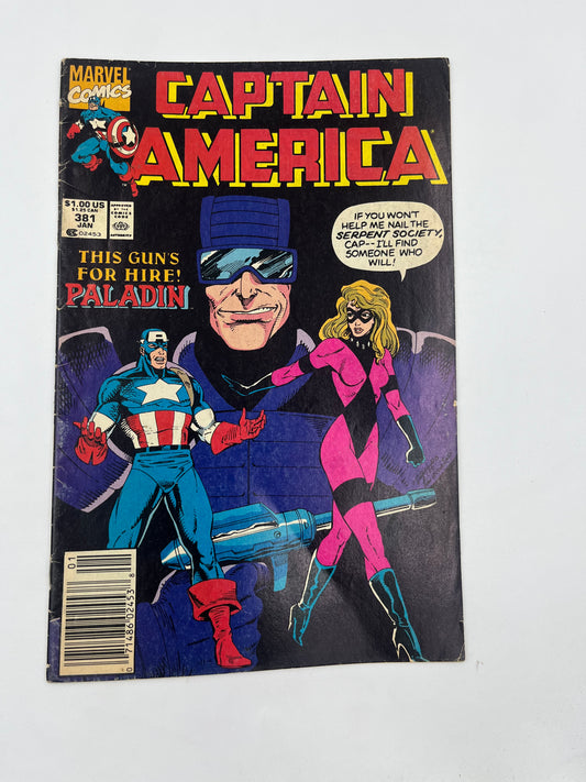 Captain America #381