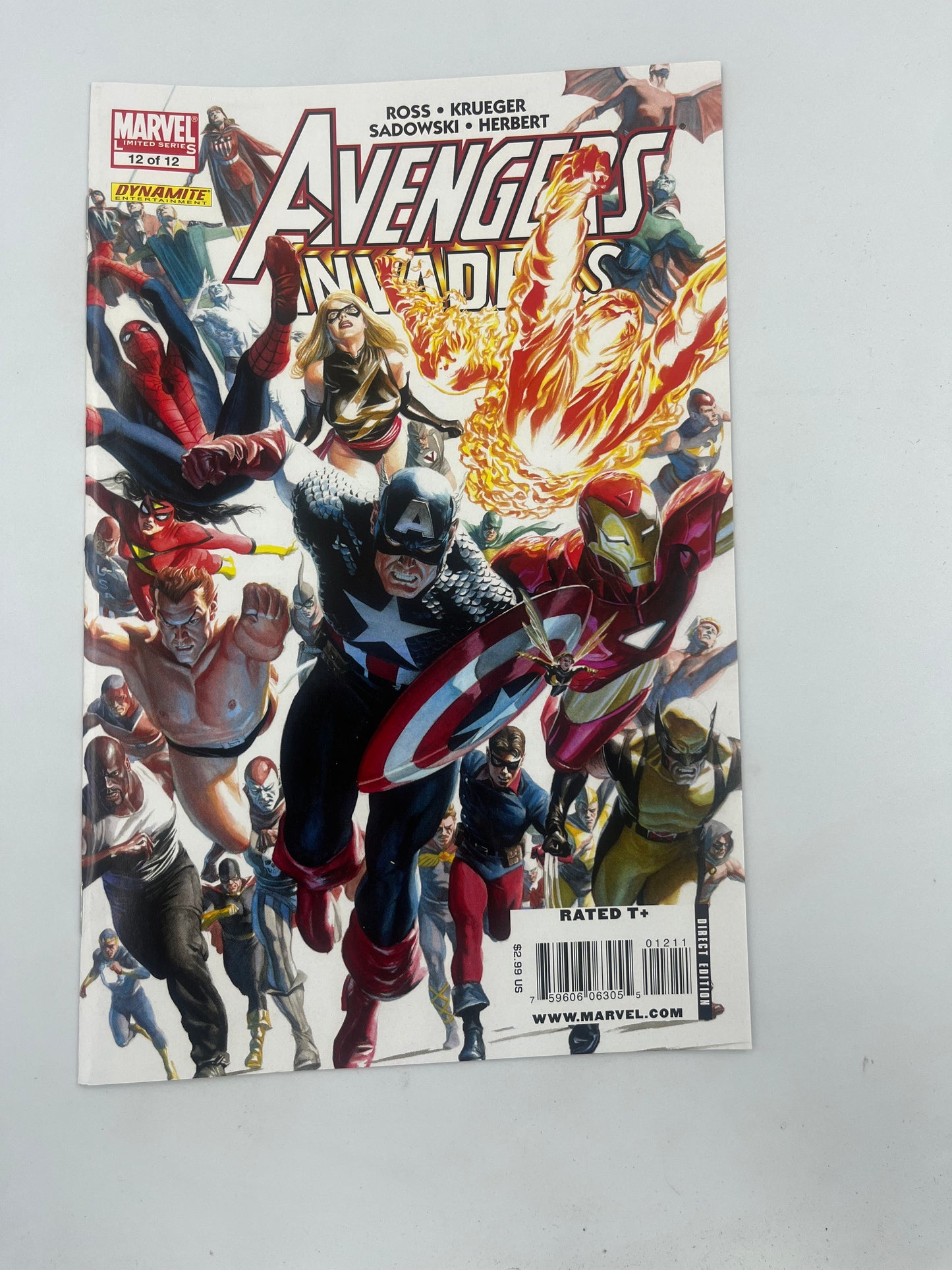Avengers Invaders #1-12 complete set