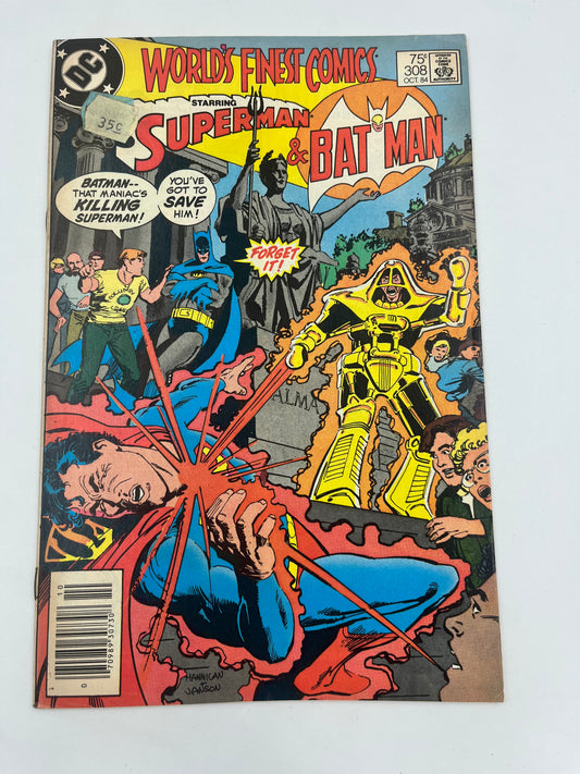 Worlds finest Comics #308