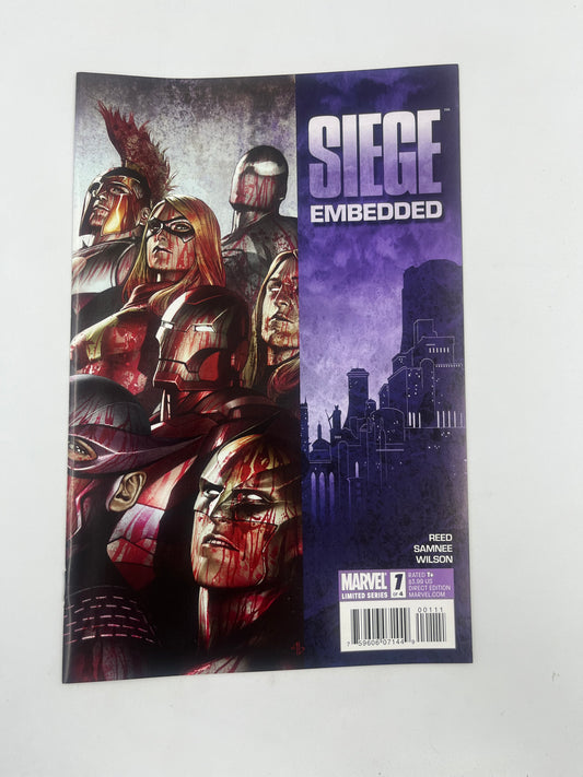 Siege Embedded #1-4 complete set