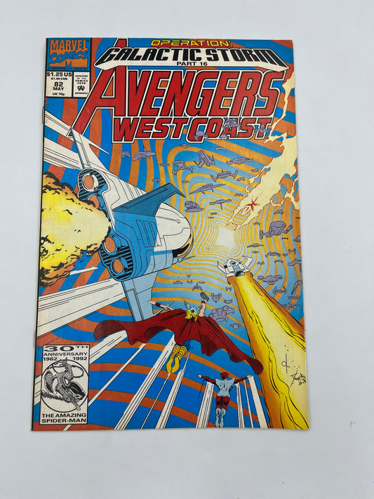 The West Coast Avengers #82