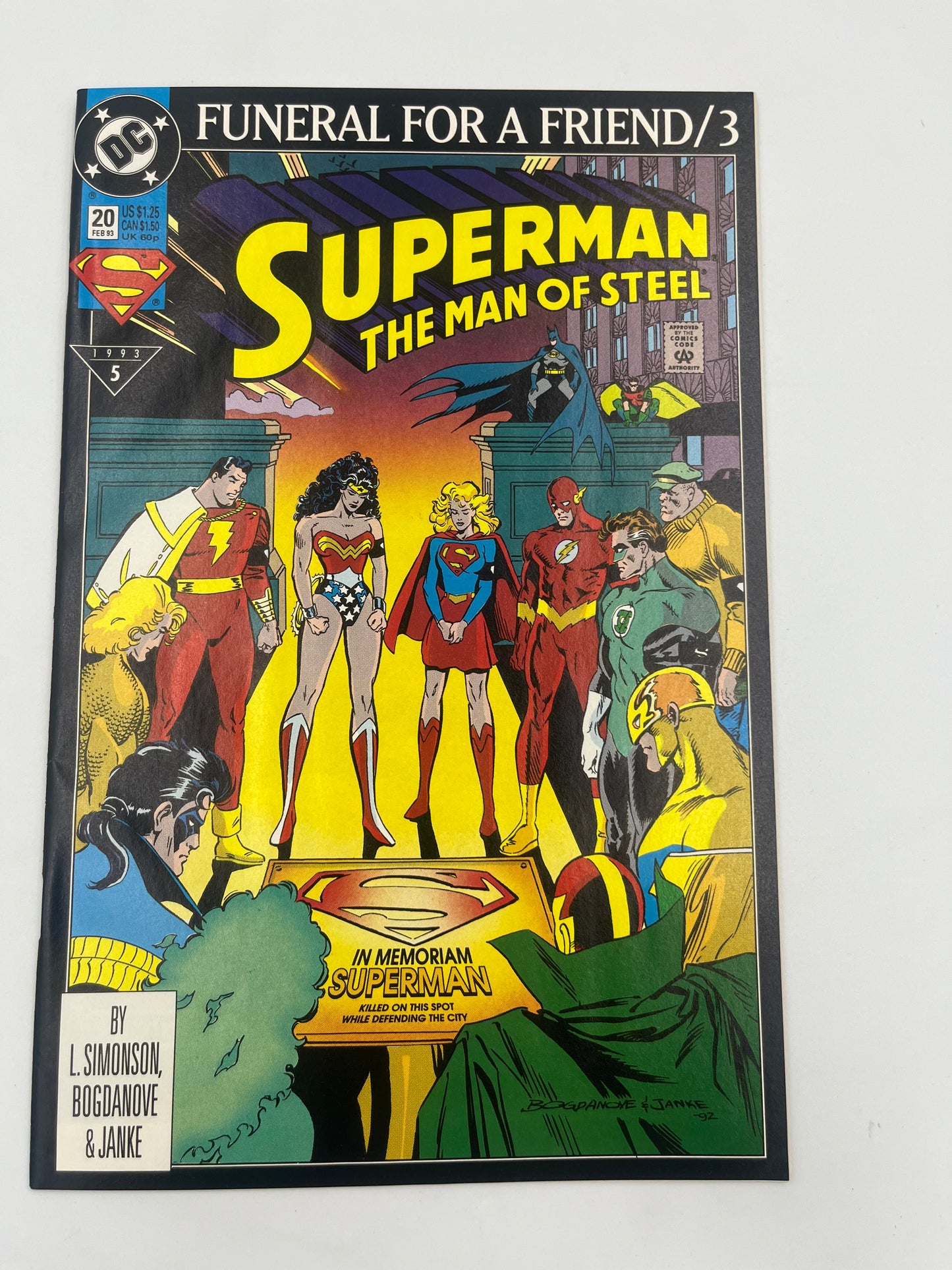 Superman Man Of steel #20
