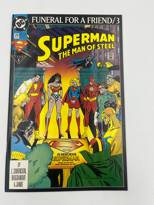 Superman Man Of steel #20