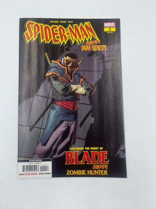 Spider-man 2099 dark genesis #2 2nd print