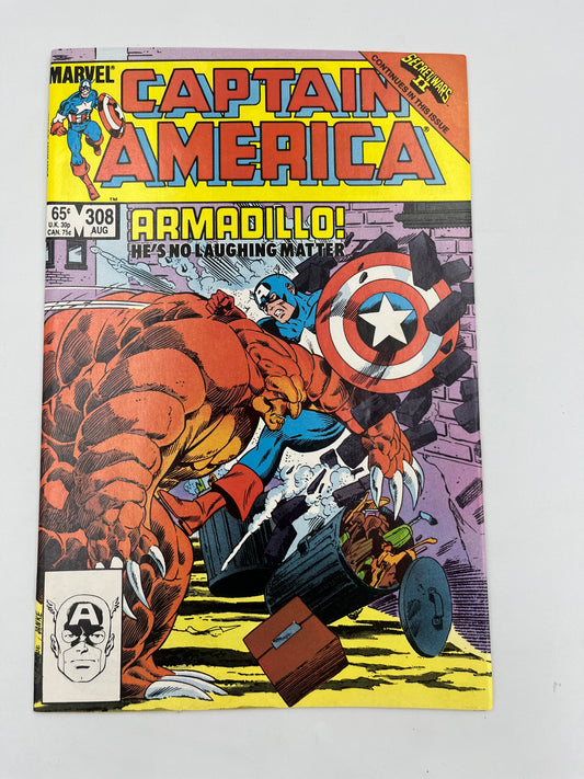 Captain america #308