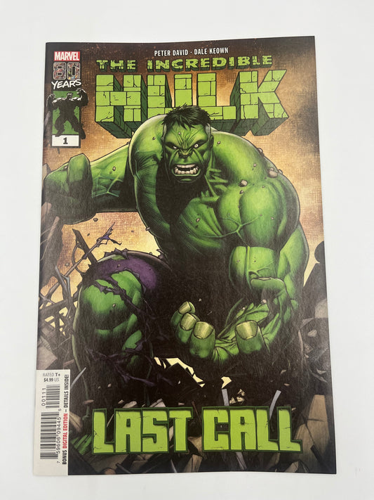 Incredible Hulk Last Call #1