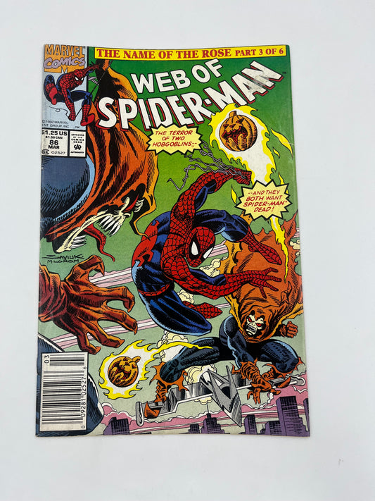 Web Of Spider-man #86