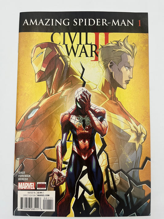 Civil War Amazing Spider-man #1