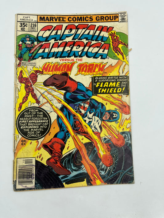 Captain America #216