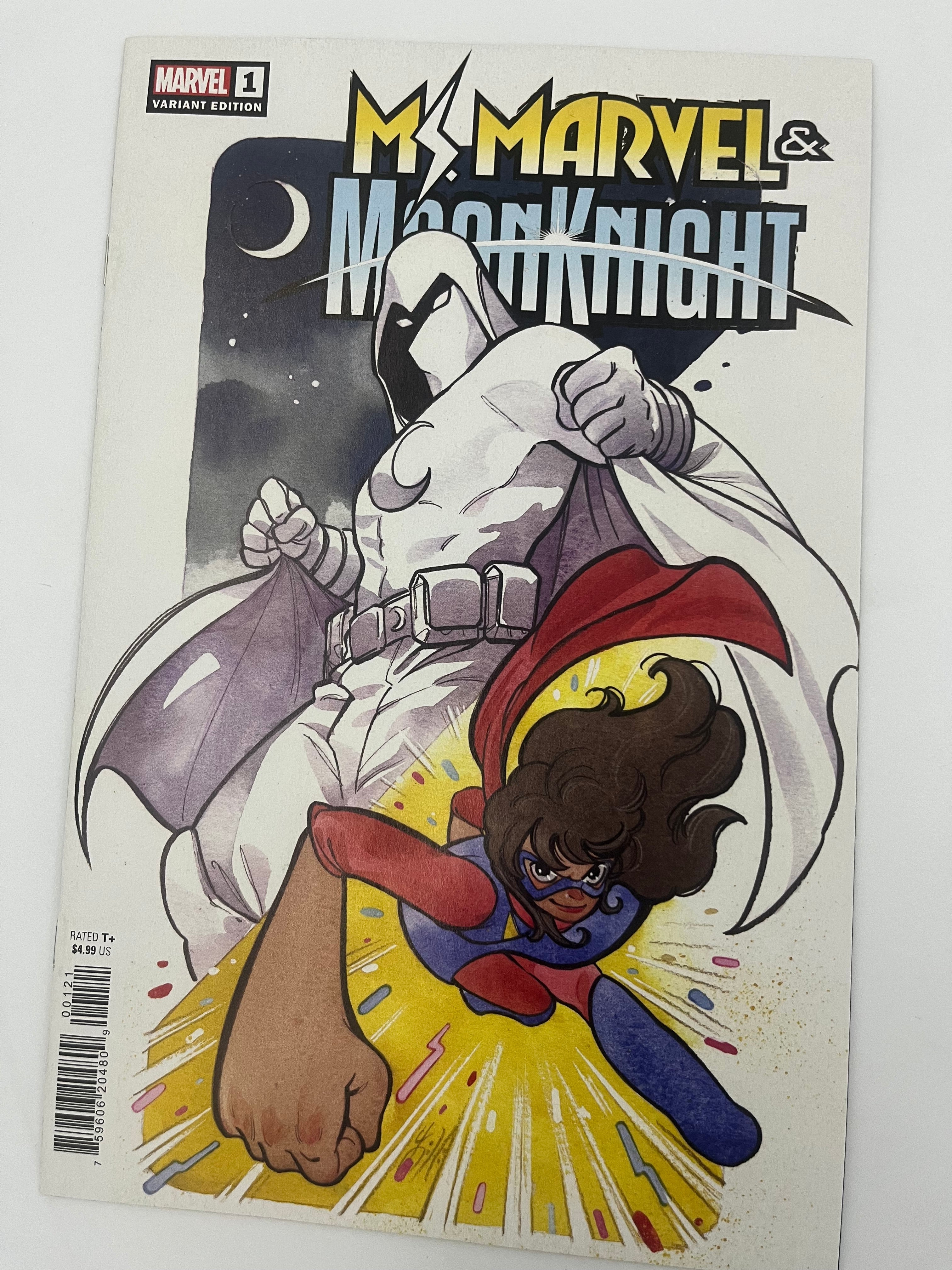 Ms Marvel shops and Moonknight