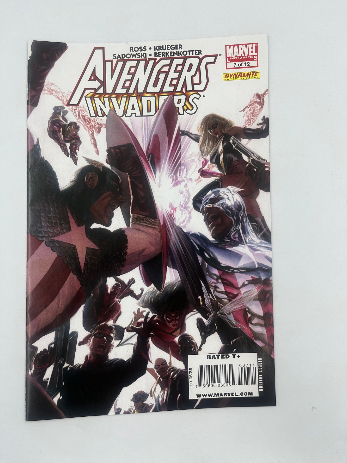 Avengers Invaders #1-12 complete set