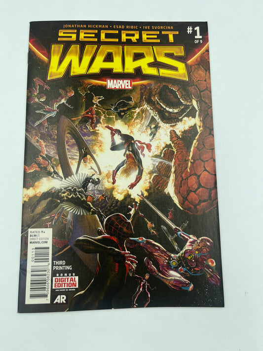 Secret Wars #1 3rd print