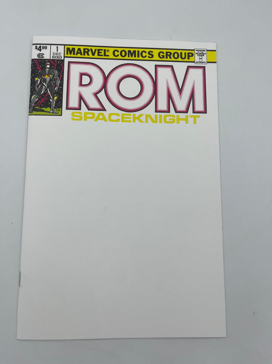 Rom #1 Blank Facsimile