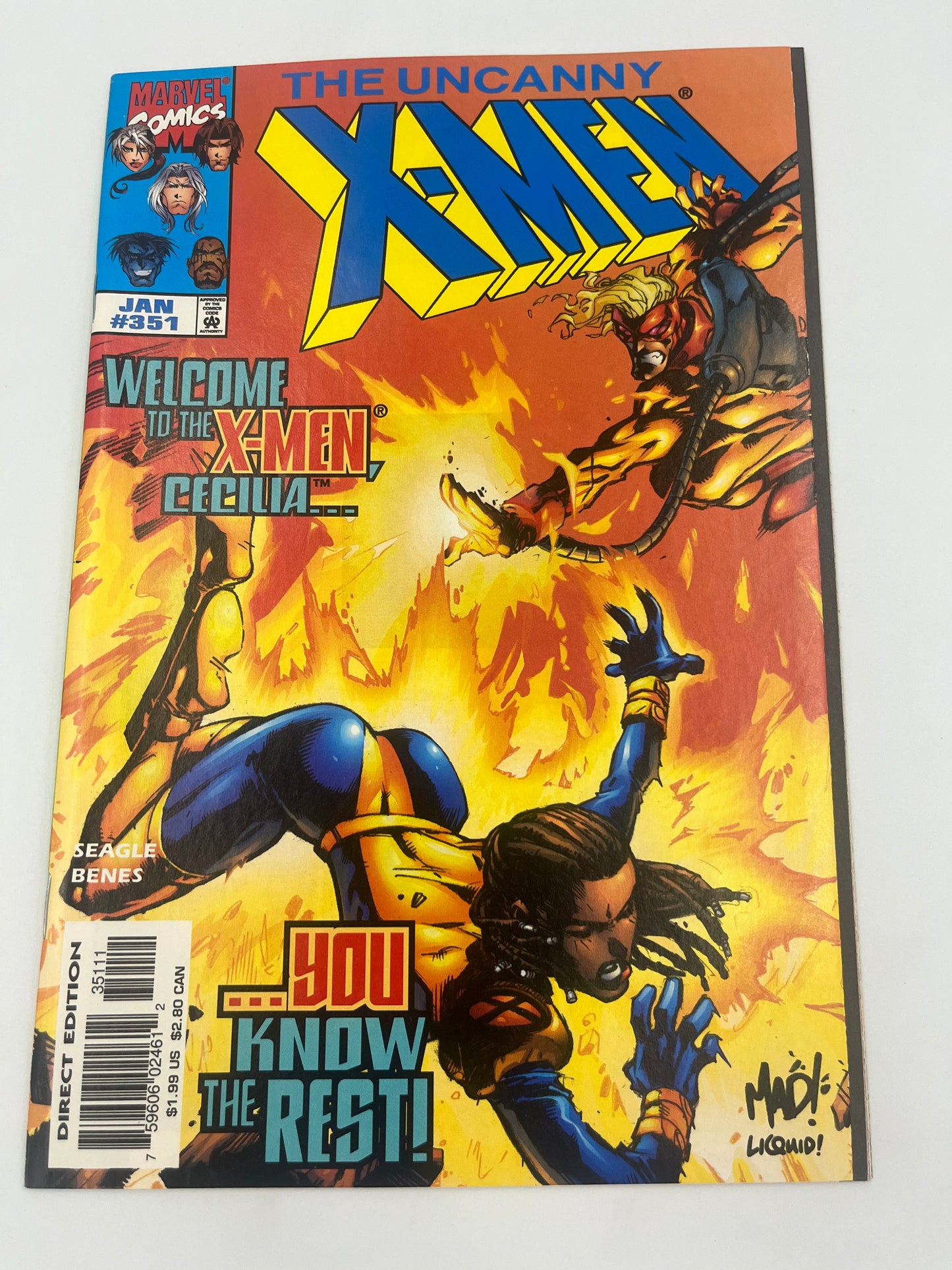 Uncanny X-Men #351