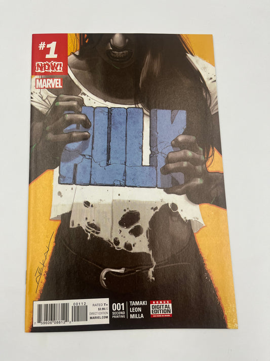 Hulk #1 Rare 2nd print