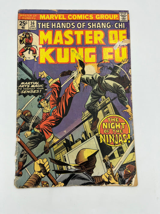 Master of Kung Fu #36