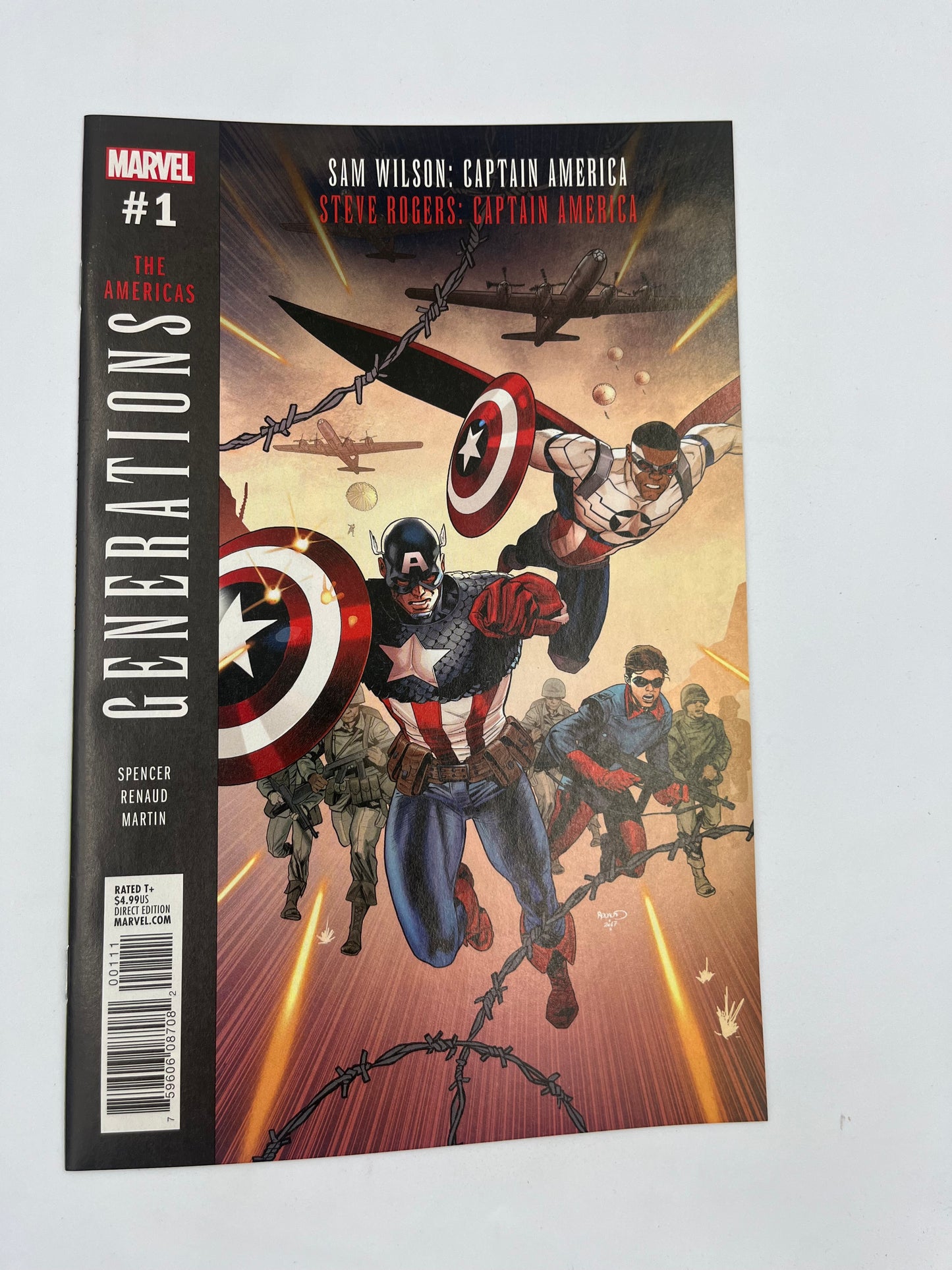Generations Sam wilson and captain America #1
