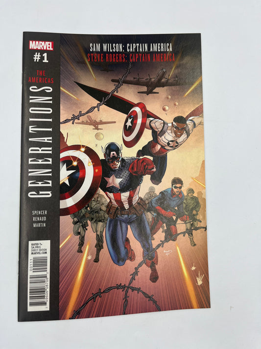Generations Sam wilson and captain America #1
