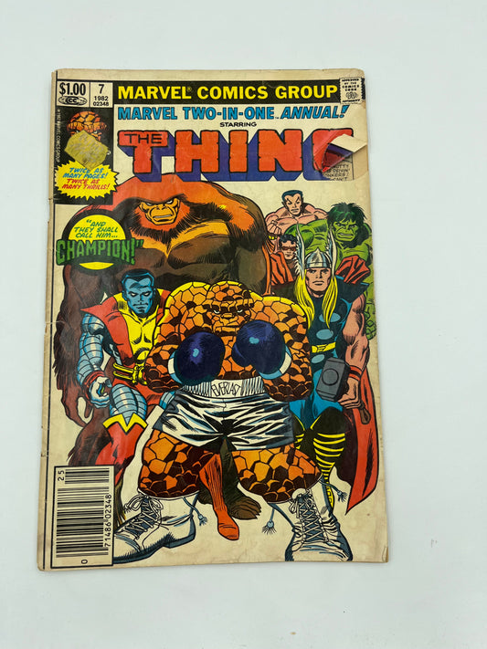 Marvel two in one annual #7