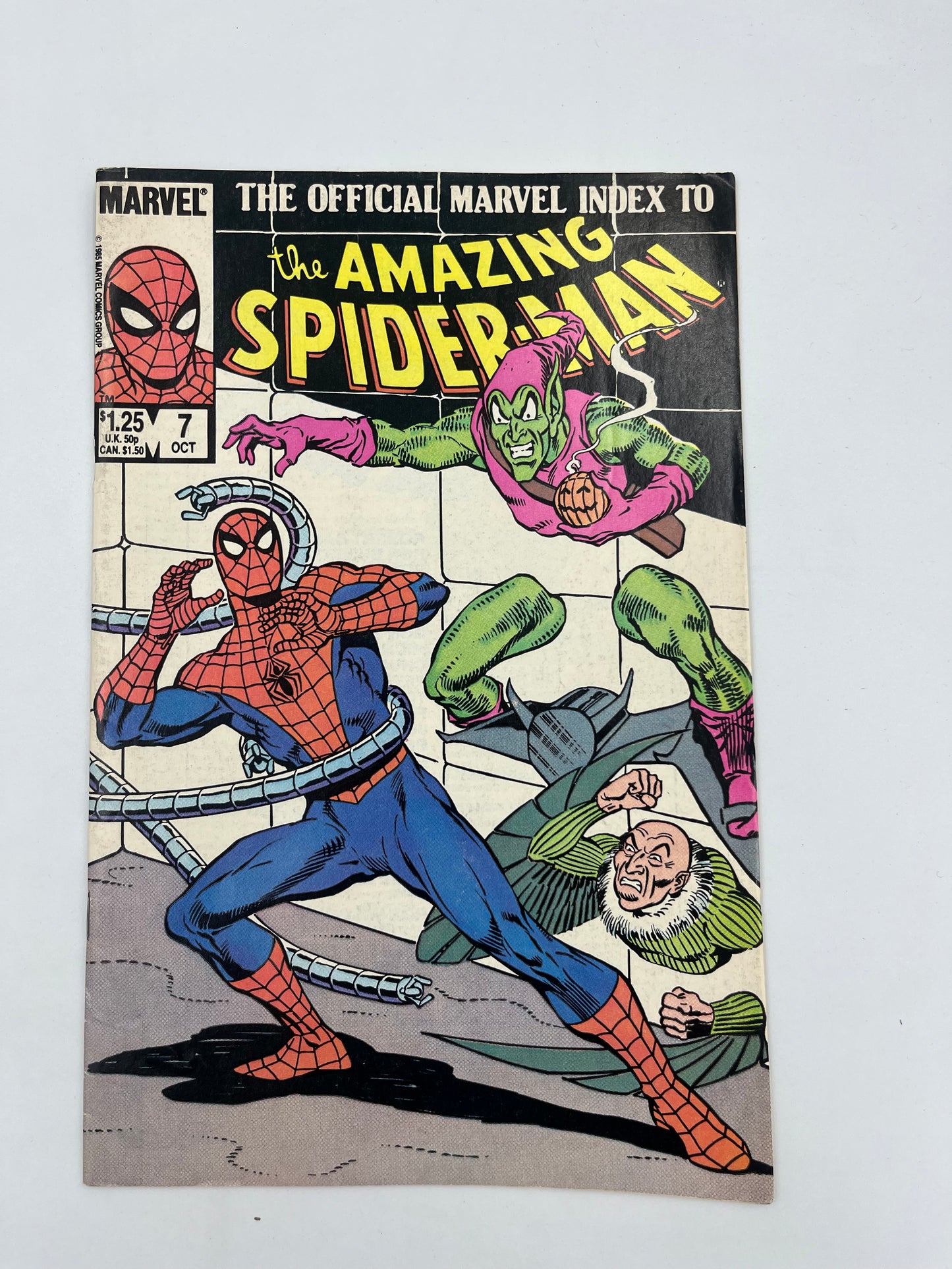Marvel index to the amazing spiderman #7