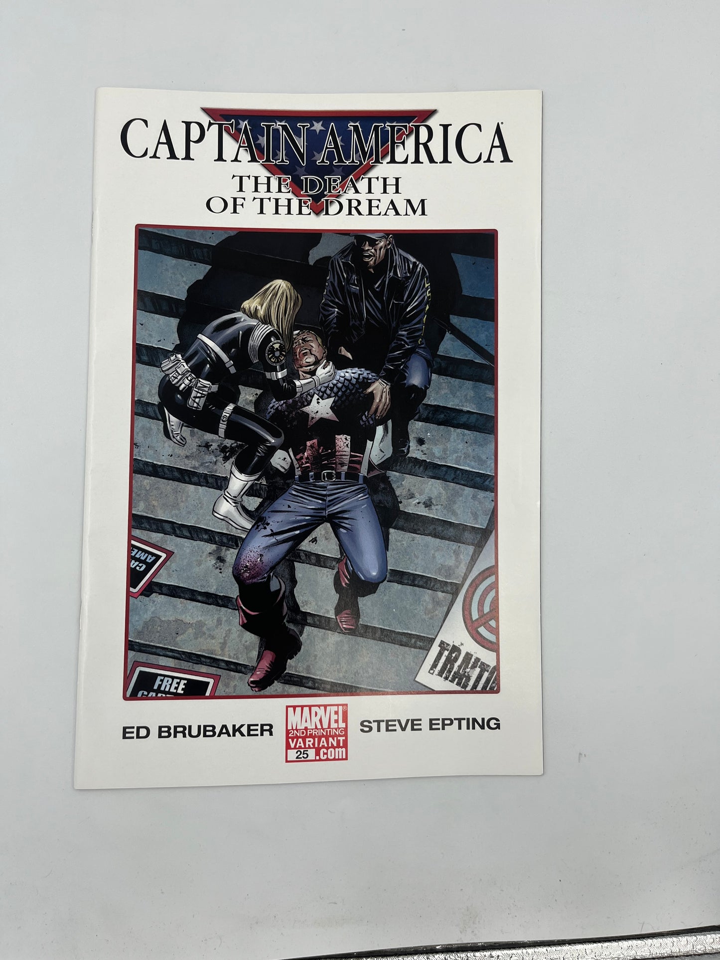 Captain America #25 2nd print