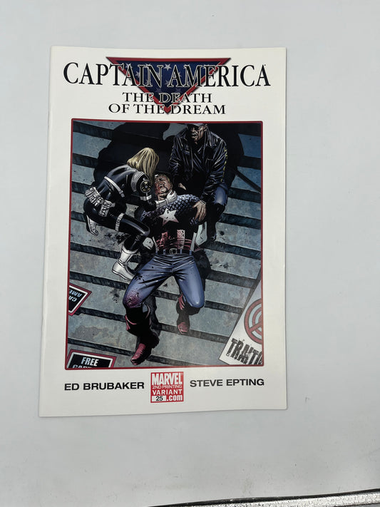 Captain America #25 2nd print