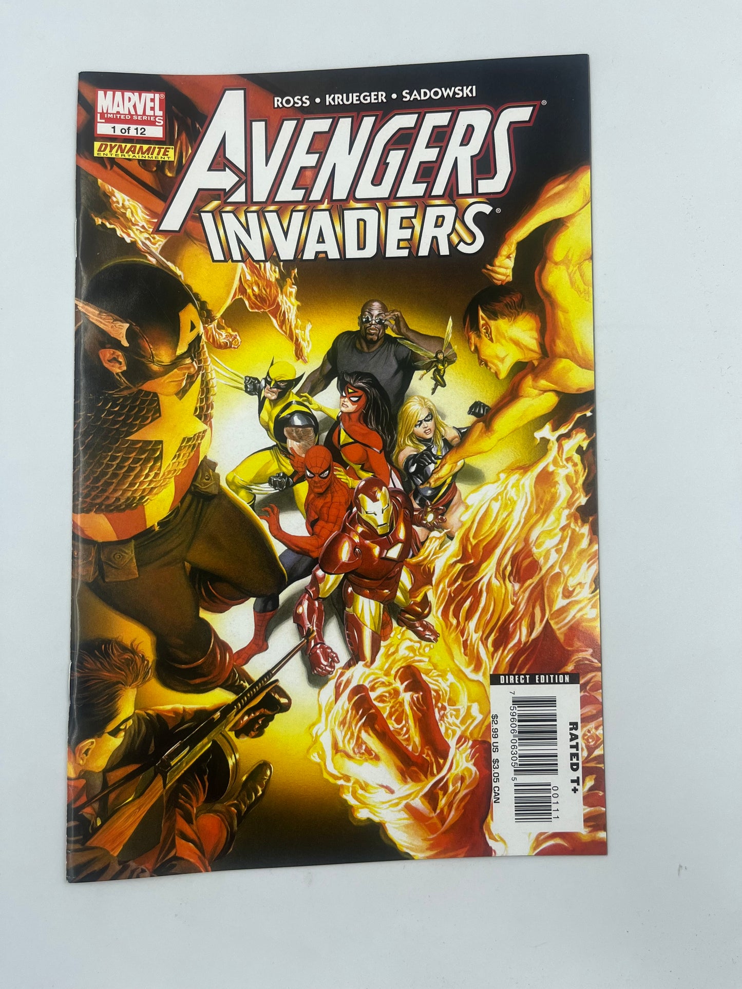 Avengers Invaders #1-12 complete set