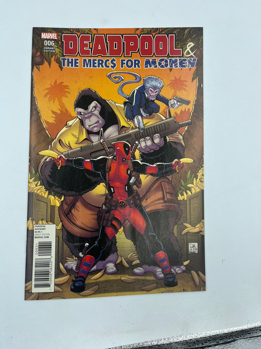 Deadpool the mercs for money #6