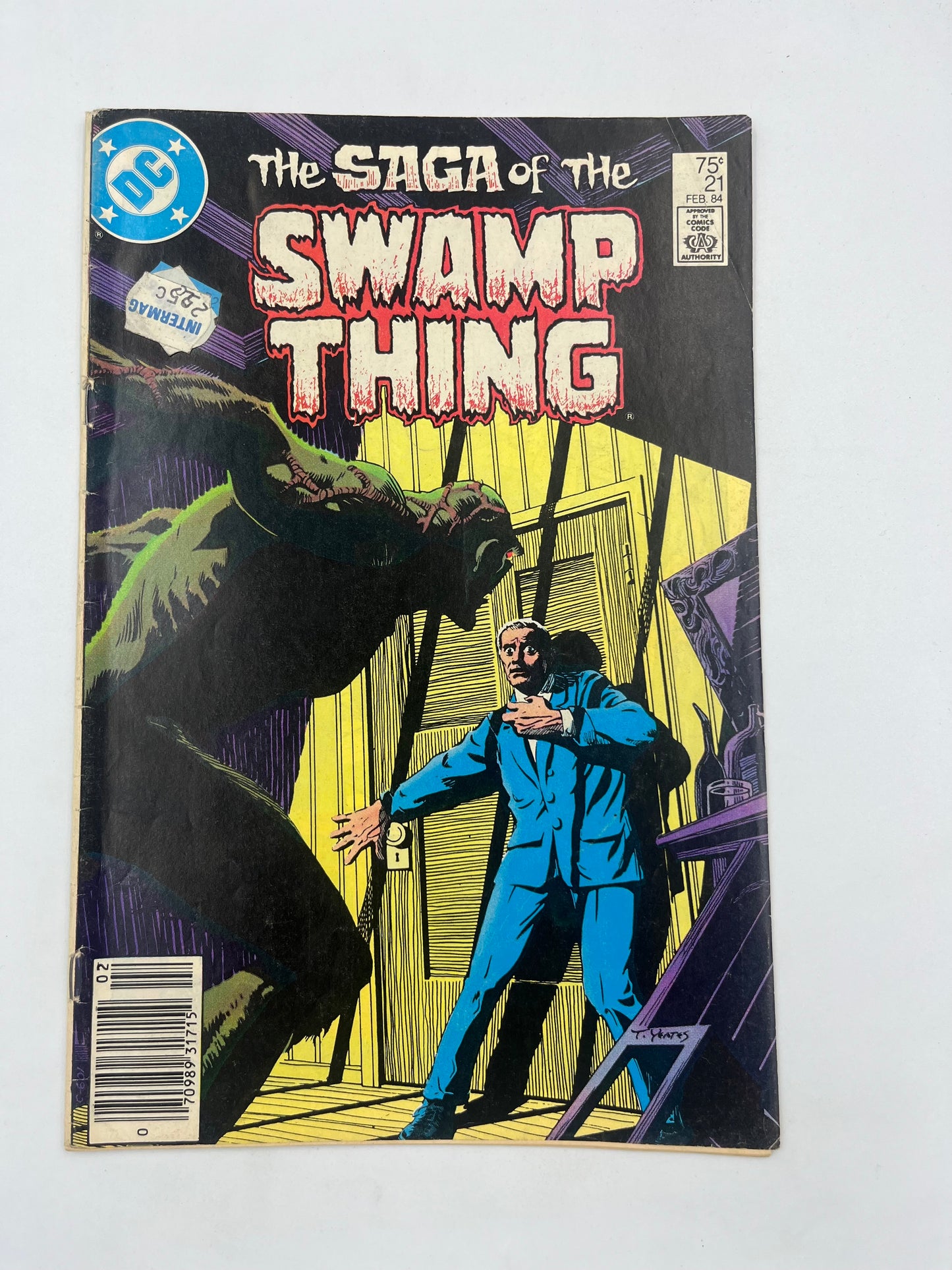 Saga of swamp thing #21