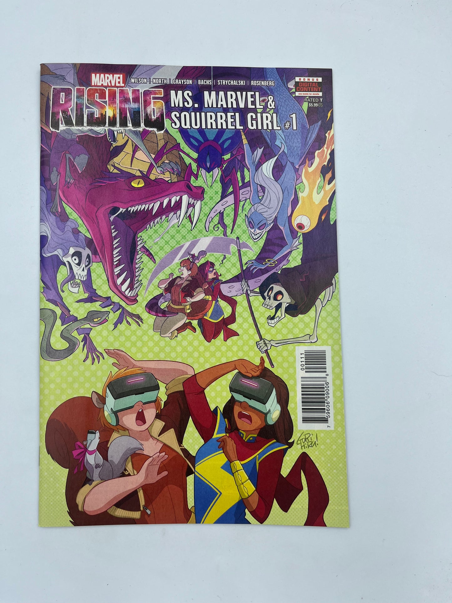 Marvel Rising Ms marvel and Squirrel girl #1