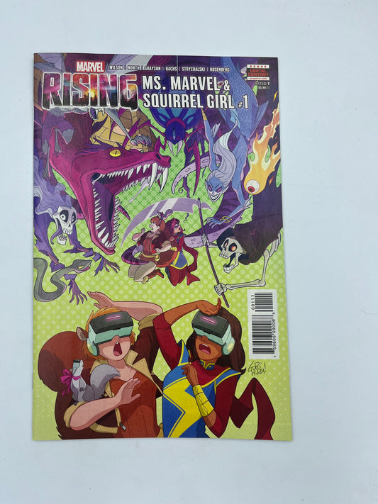 Marvel Rising Ms marvel and Squirrel girl #1