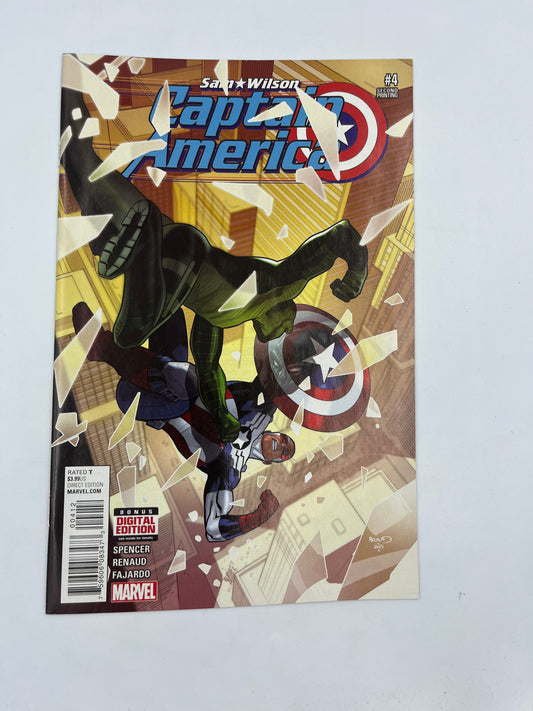 Sam Wilson Captain America #4 2nd print