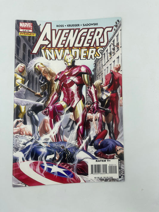 Avengers Invaders #1-12 complete set