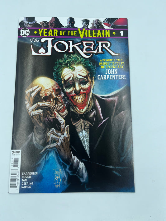 Joker year of the villain #1