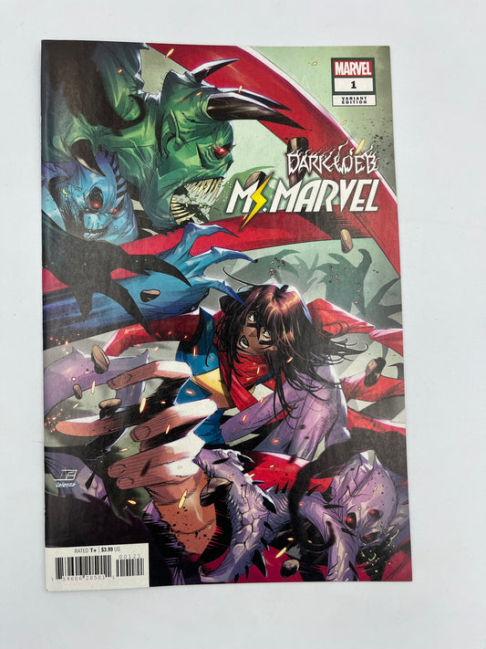 Dark web Ms Marvel #1