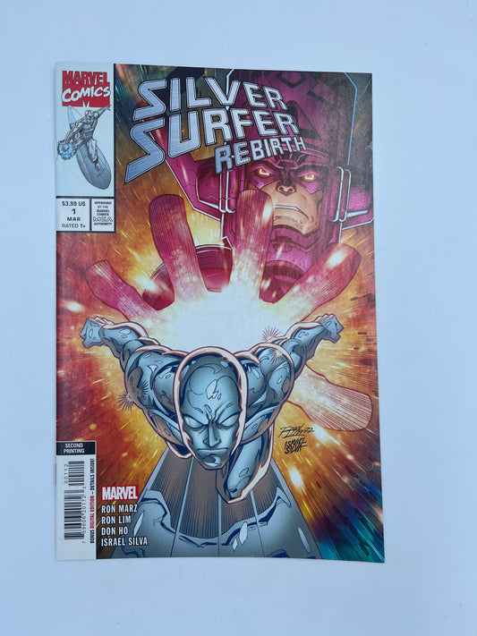 Silver surfer rebirth #1 2nd print