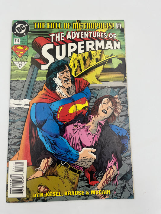 Adventures Of Superman #514