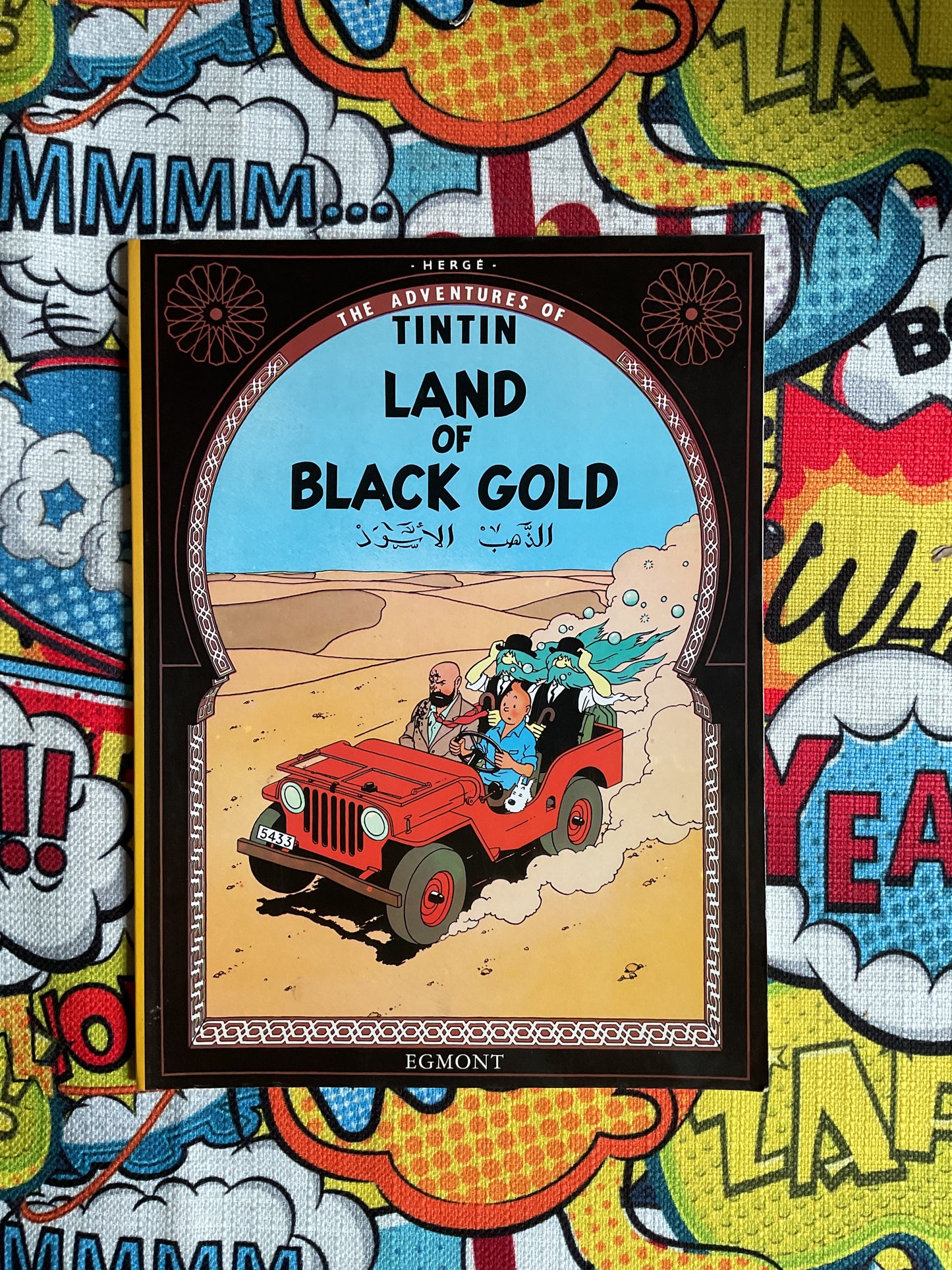 Tintin land if black gold
