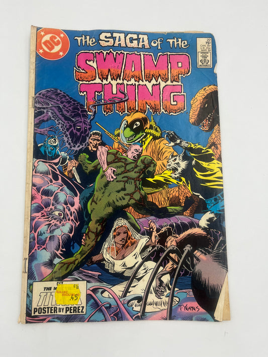 Saga of swamp thing #22